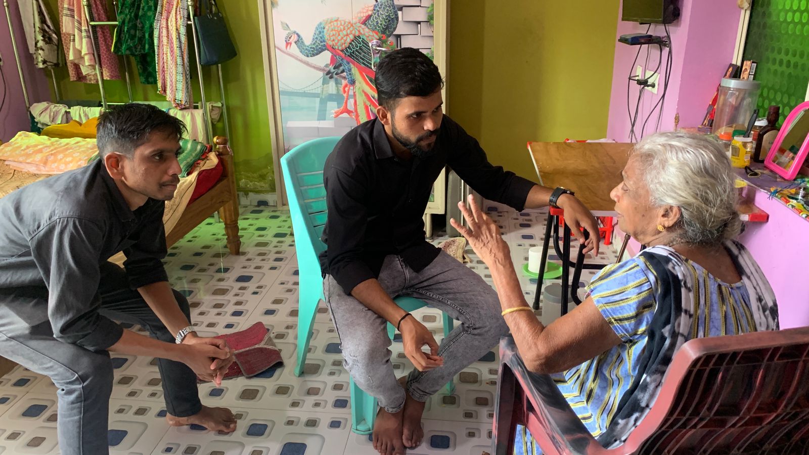 Health Camp at Shri Krishna Old Age Home