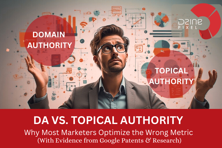 DA vs. Topical Authority: Why Most Marketers Optimize the Wrong Metric (With Evidence from Google Patents & Research)