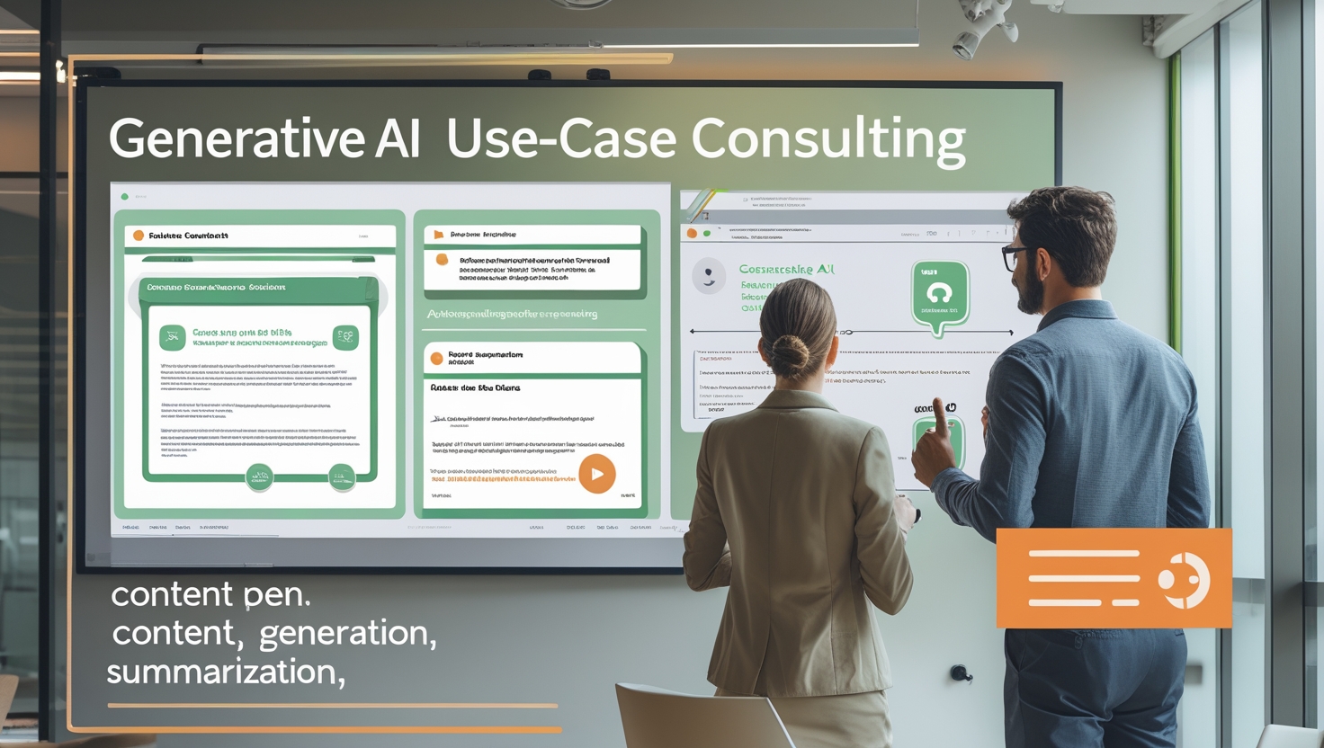 Generative AI & LLM Use-Case Consulting