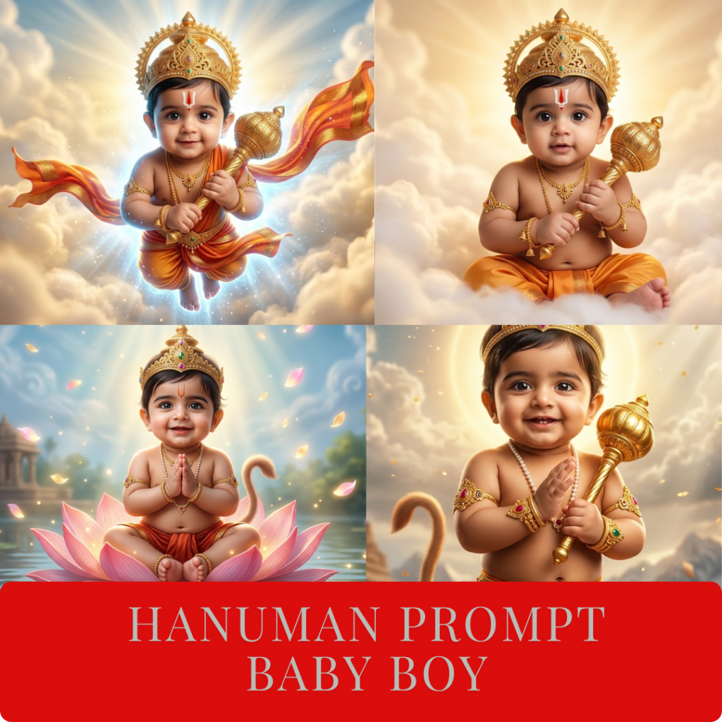hanuman baby boy prompt