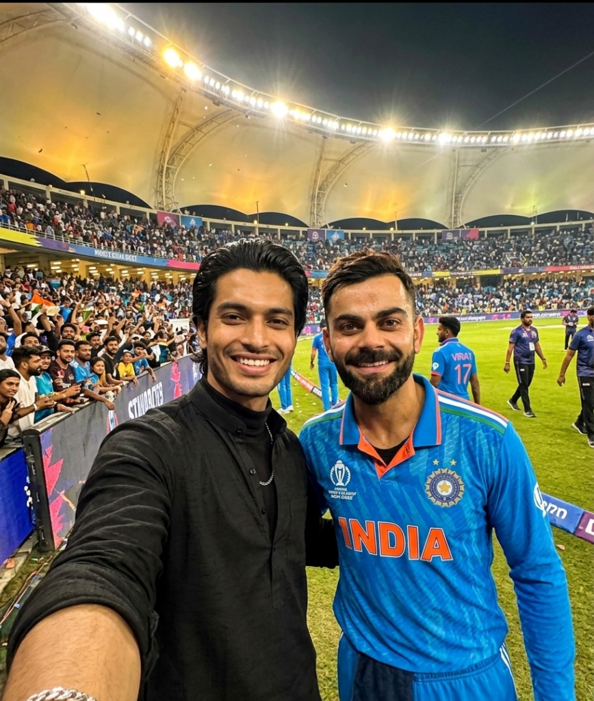 selfie with virat kohli gemini ai prompt